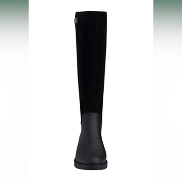 Melissa black flocked boot - Picture 7 of 8